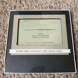 “Pictured above: Ridiculously good-looking people” picture frame